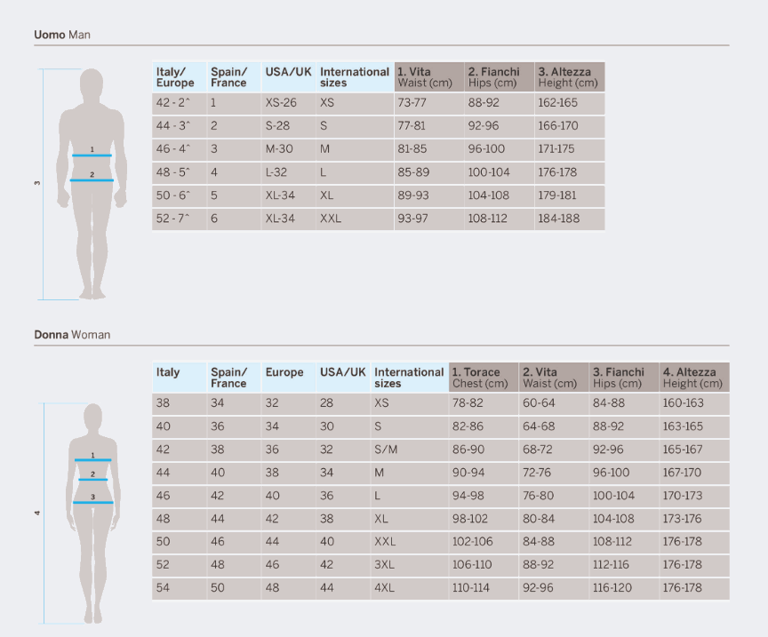 Size guide  My Website